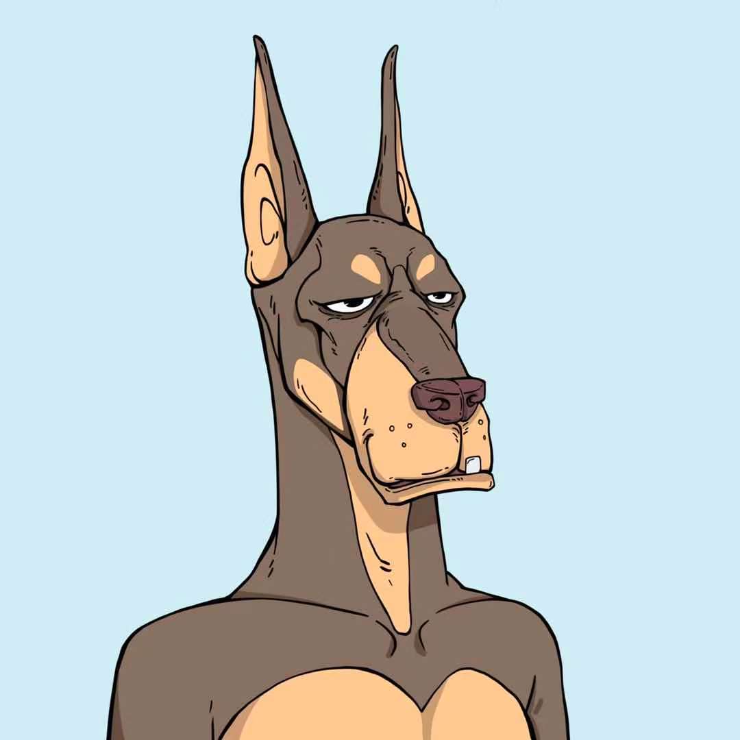 Cyber Doberman banner