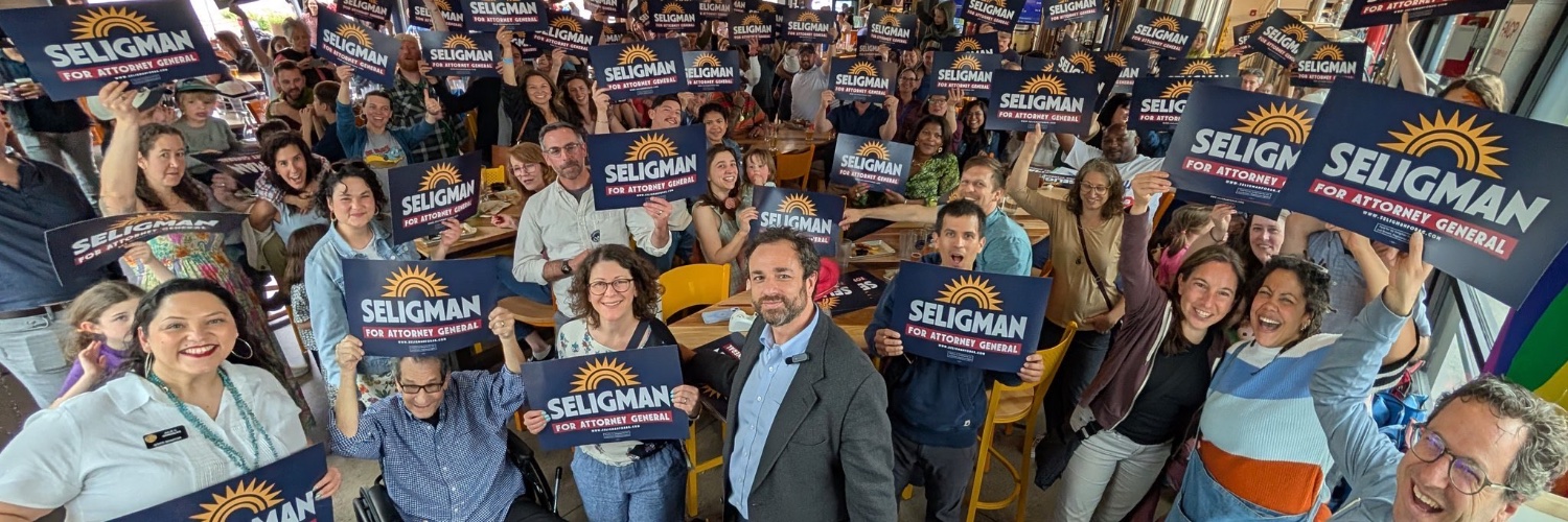David Seligman's banner