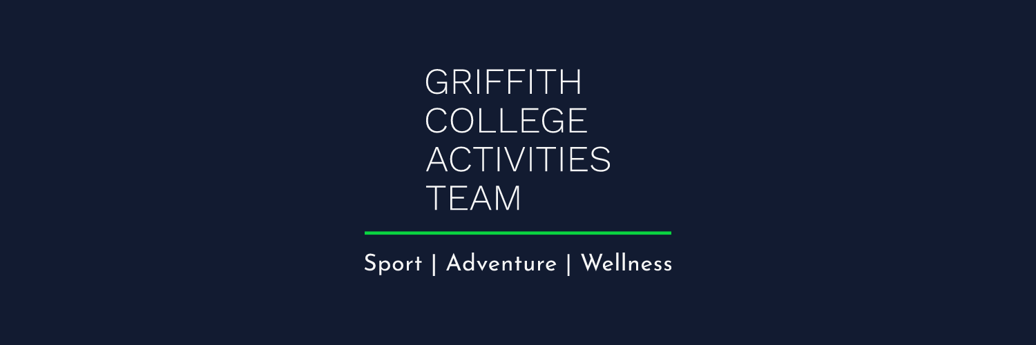 Griffith College Activities Team banner