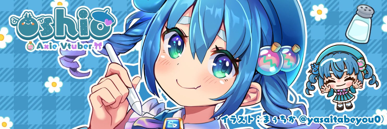 oshio🧂💙Ronin VTuber banner