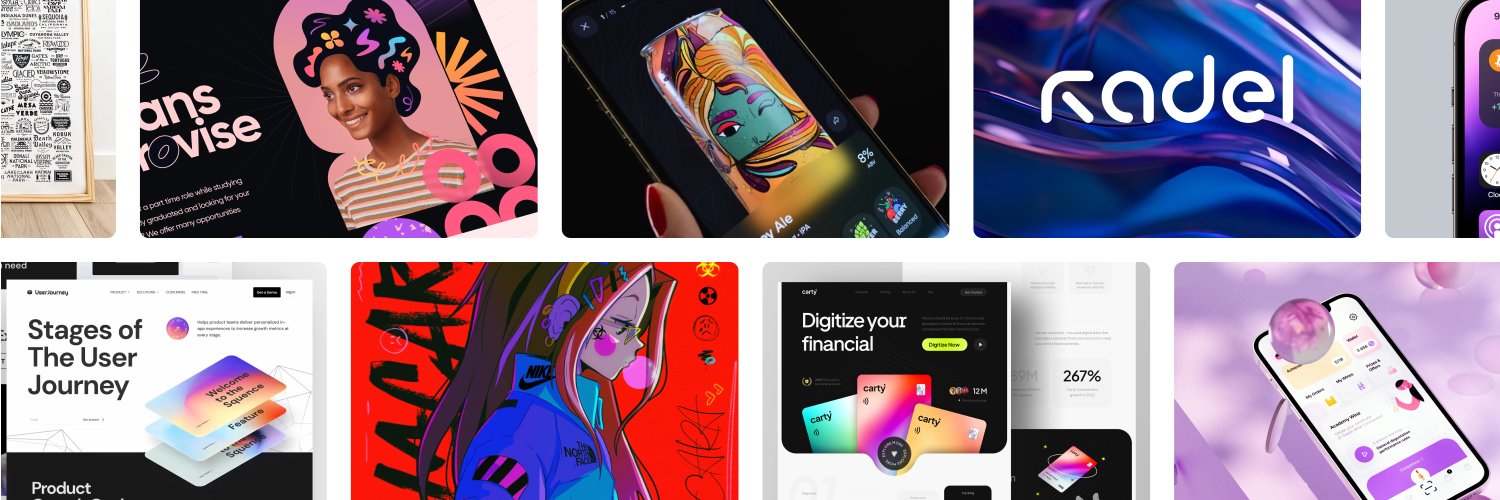 Dribbble's banner