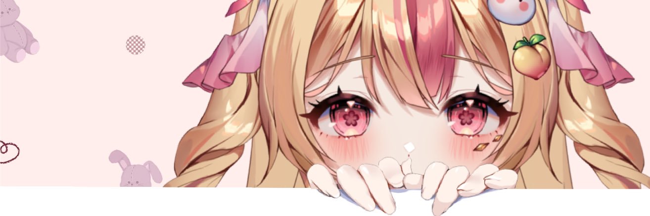 🍑桃川うさぴ🐰's banner