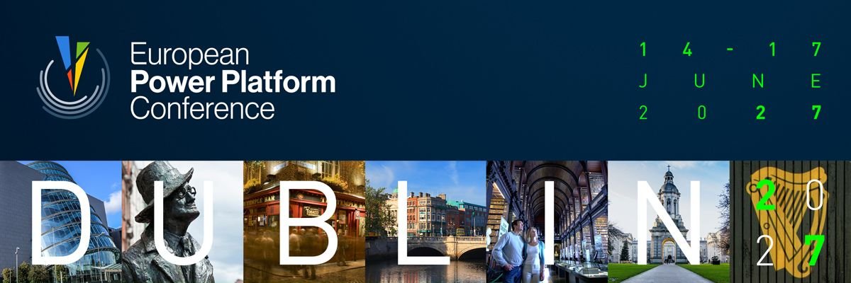 European Power Platform Conference banner