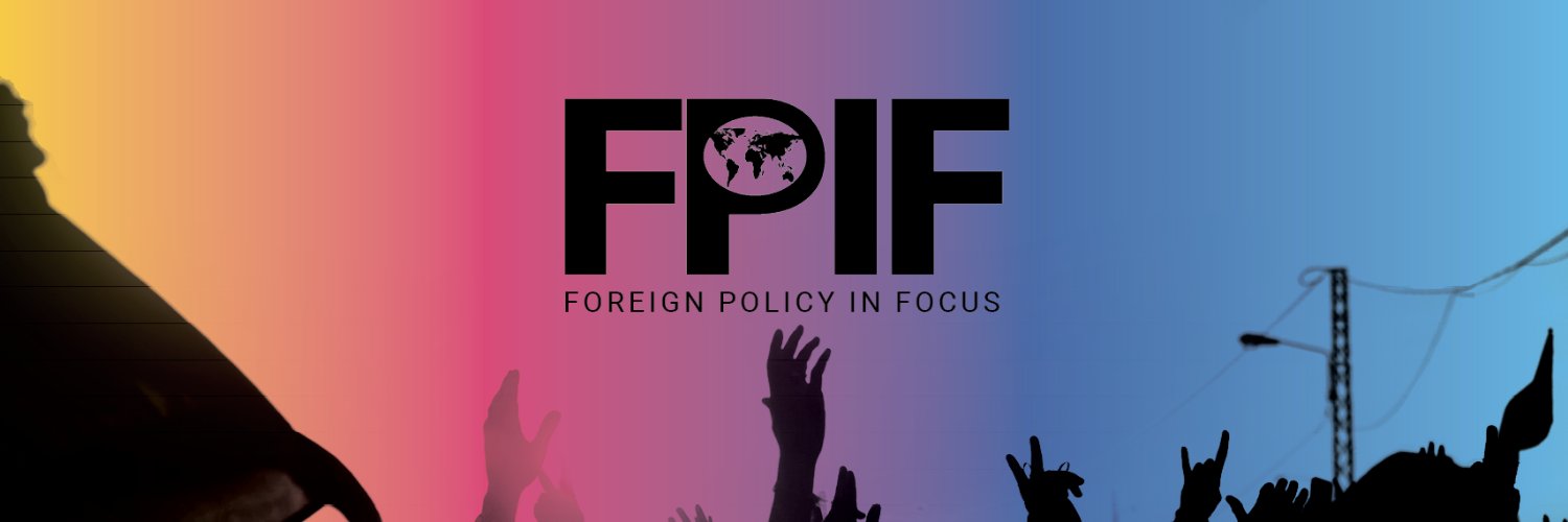 Foreign Policy In Focus (fpif.org) banner