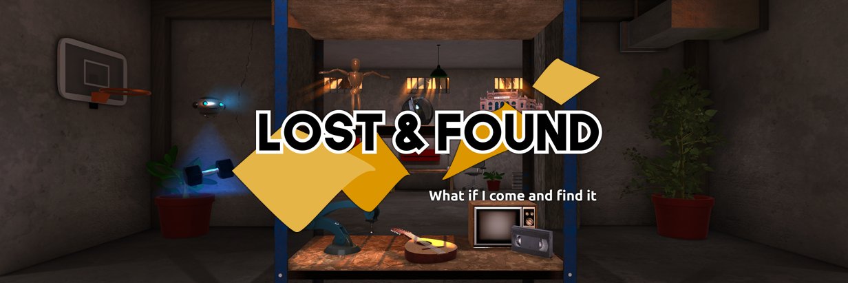 Lost and found - What if I come and find it banner