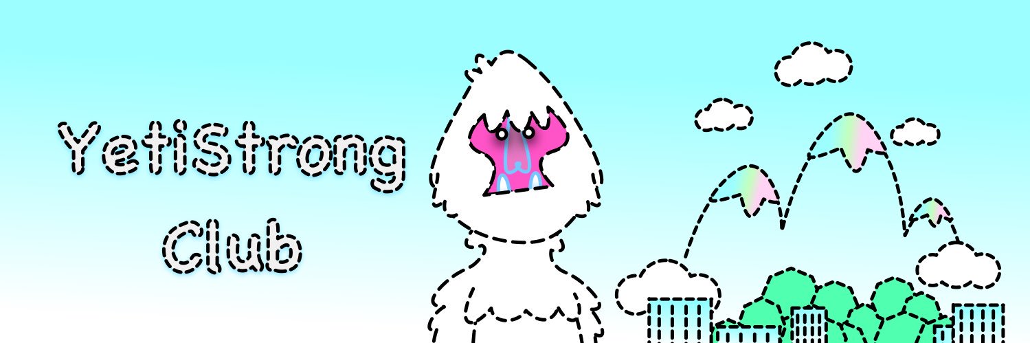 YetiStrongClub🏔 banner
