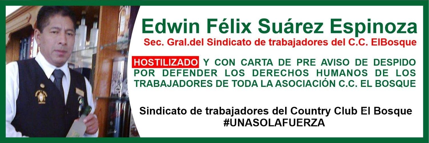 SindicatotrabajadoresCCElBosque banner