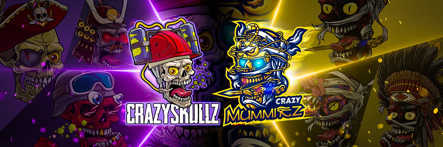 CrazySkullz🏴‍☠️🙏🇺🇦 banner