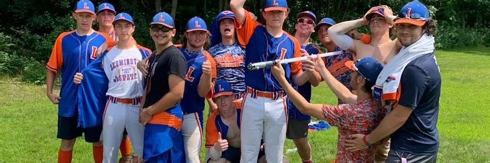 Post 151 Baseball banner