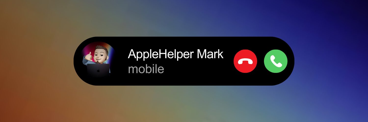 AppleHelper Mark 𝕏 banner