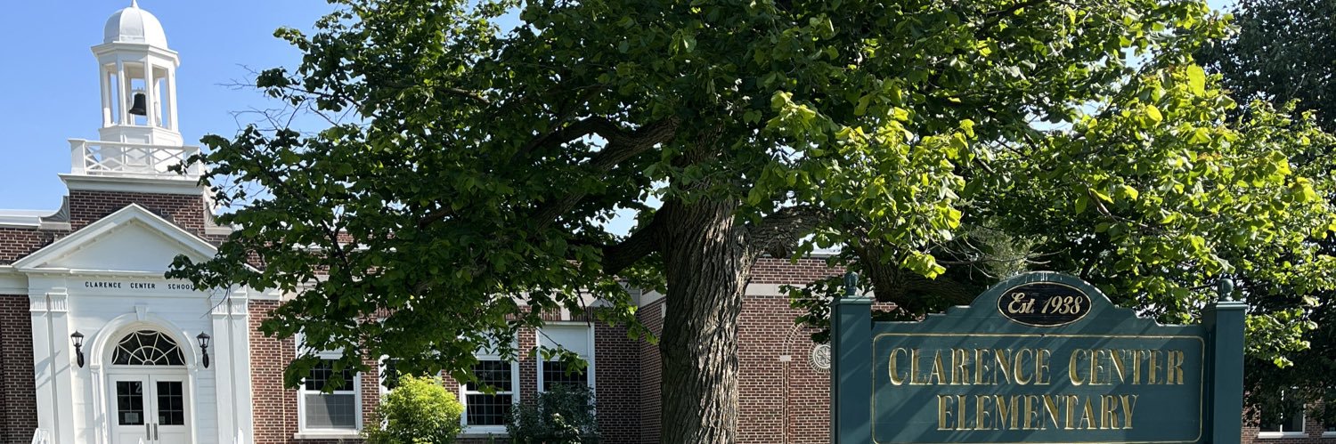 Clarence Center Elementary School banner