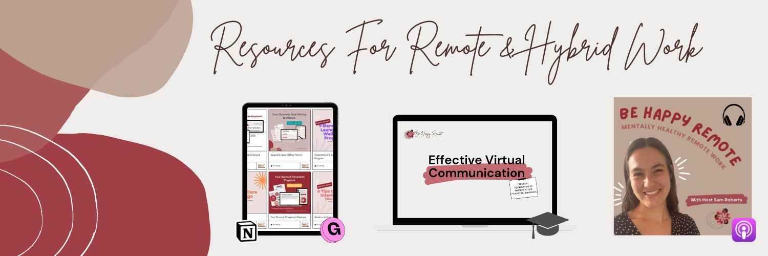 Sam Roberts | Be Happy Remote banner