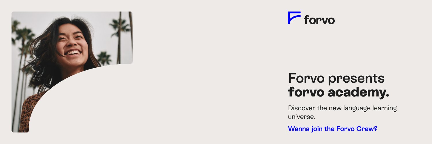 Forvo banner