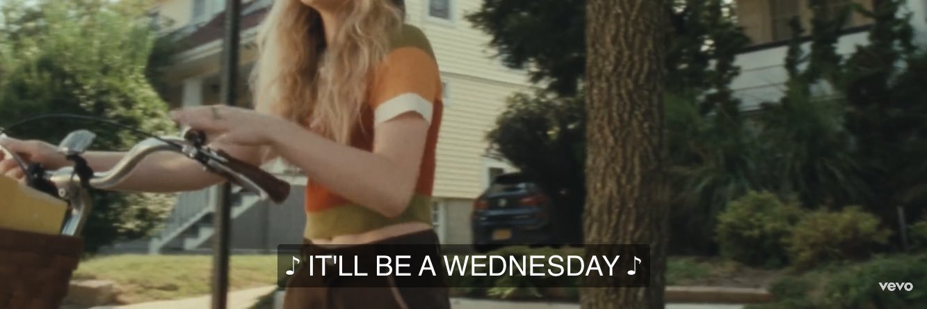 it’ll be a wednesday's banner