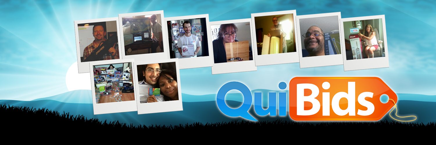 QuiBids Wins banner