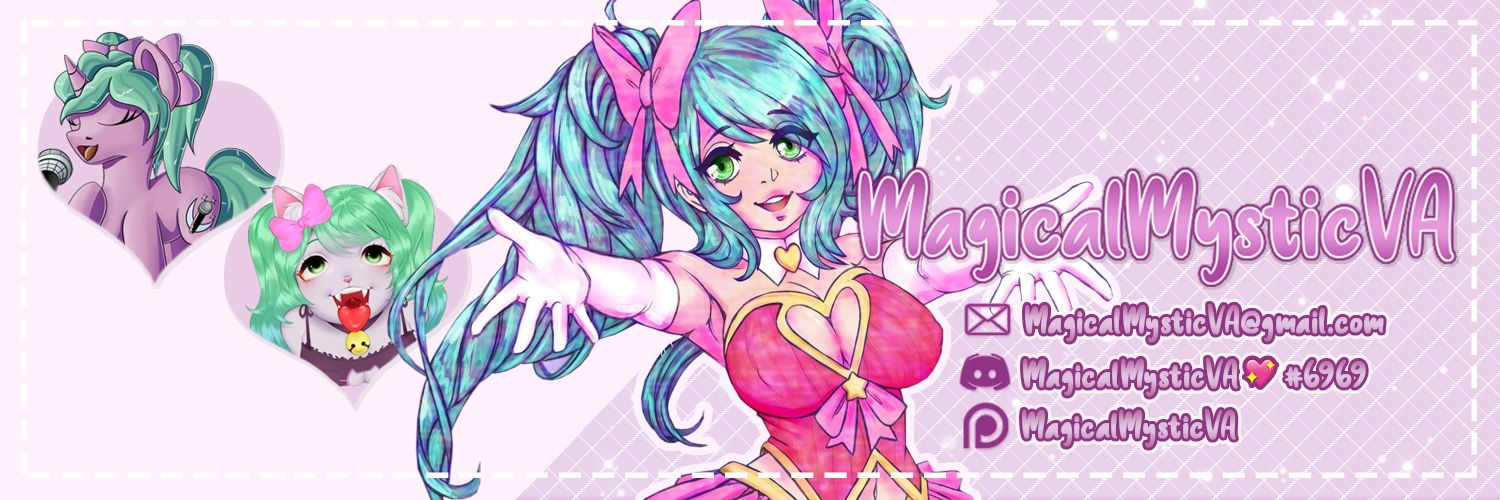 Mystic The Magical Girl🎤💖 (Vtuber Account)'s banner