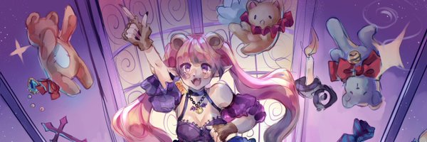 DRUATHON 🔴Druilla Kuma 吸血鬼くま EN VTUBER 🍯💗🦇 Profile Banner