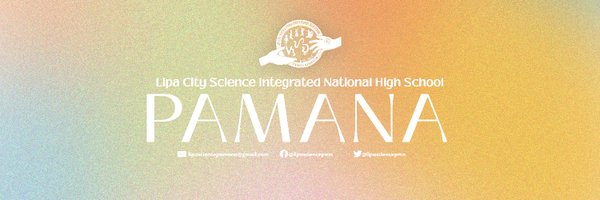 Lipa Science Pangkat Mananayaw Profile Banner