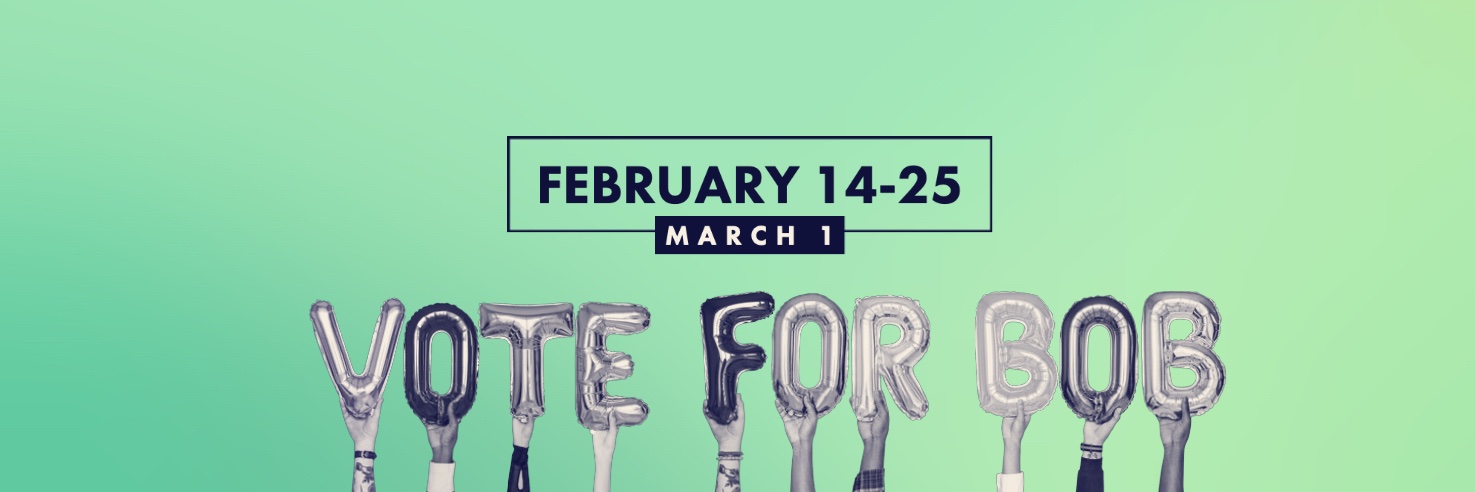 Bob For Commish banner