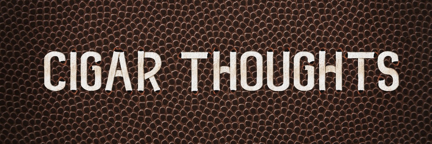 Cigar Thoughts 🎙🏈 banner