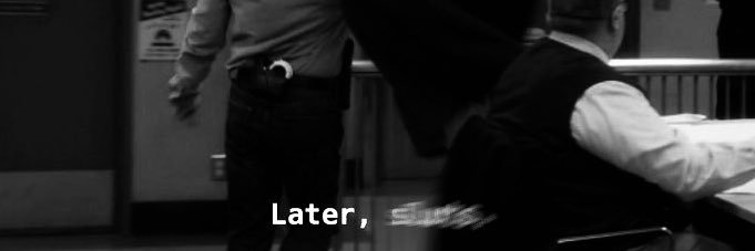 kew!sh (log out) banner