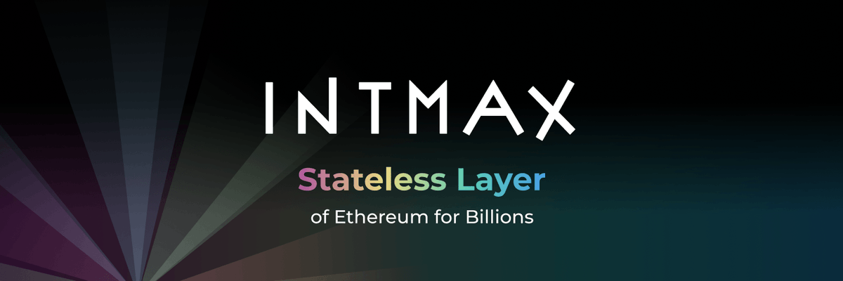 INTMAX main's banner