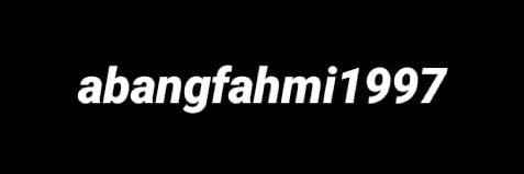 abangfahmi1997's profile banner image