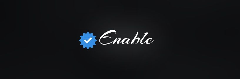 Enable banner