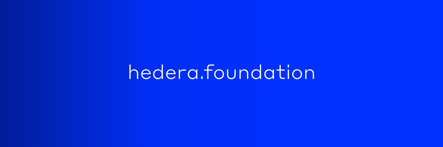 Hedera Foundation's banner