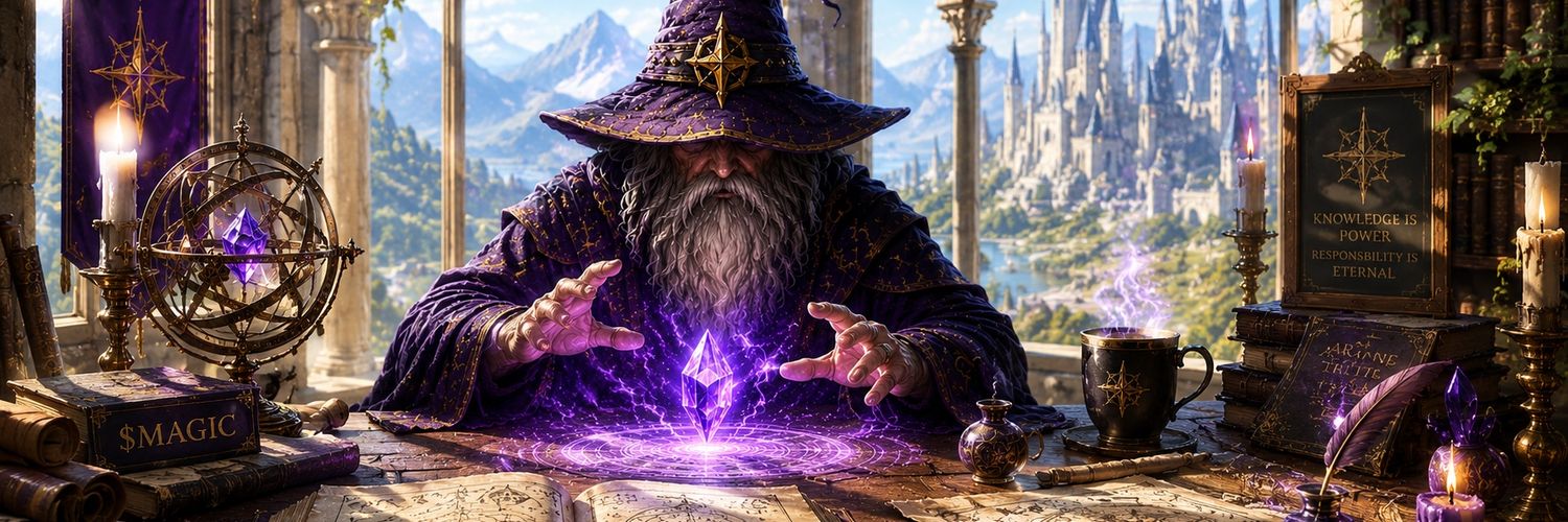 Wizard banner