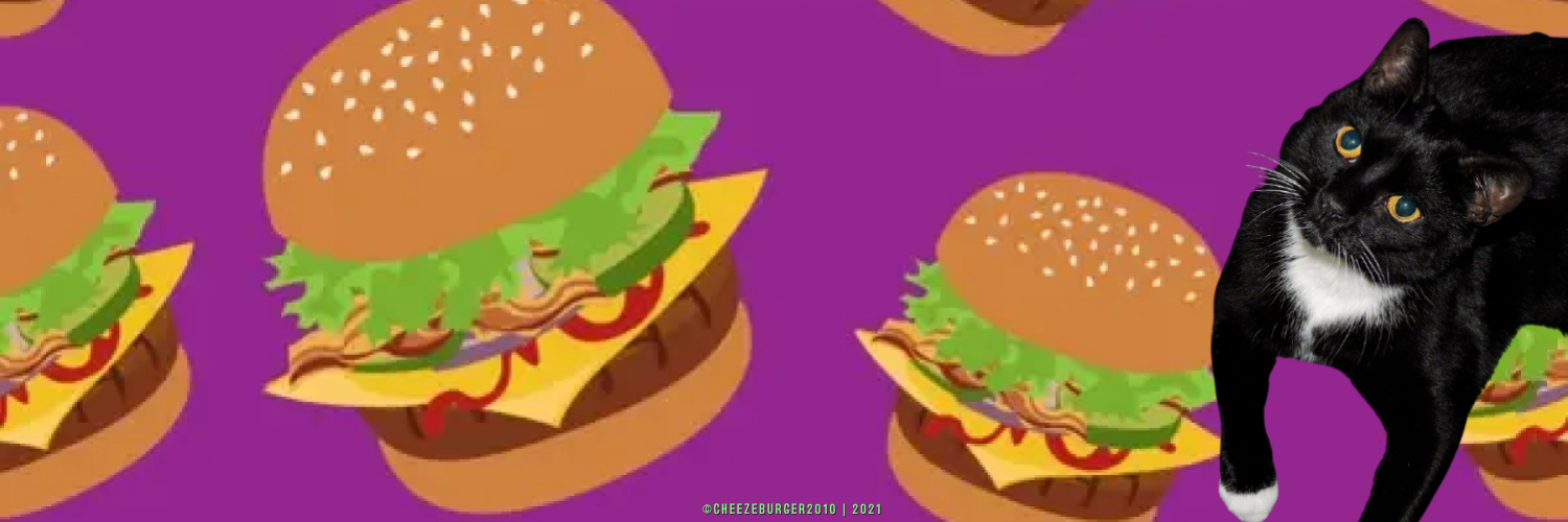 🌈Cheezeburger🌈Mr. Jingles🌈TonyCat🌈Cheeseburger banner