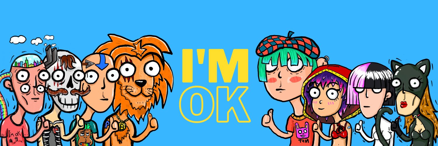 NFT I'm OK project 👍 banner