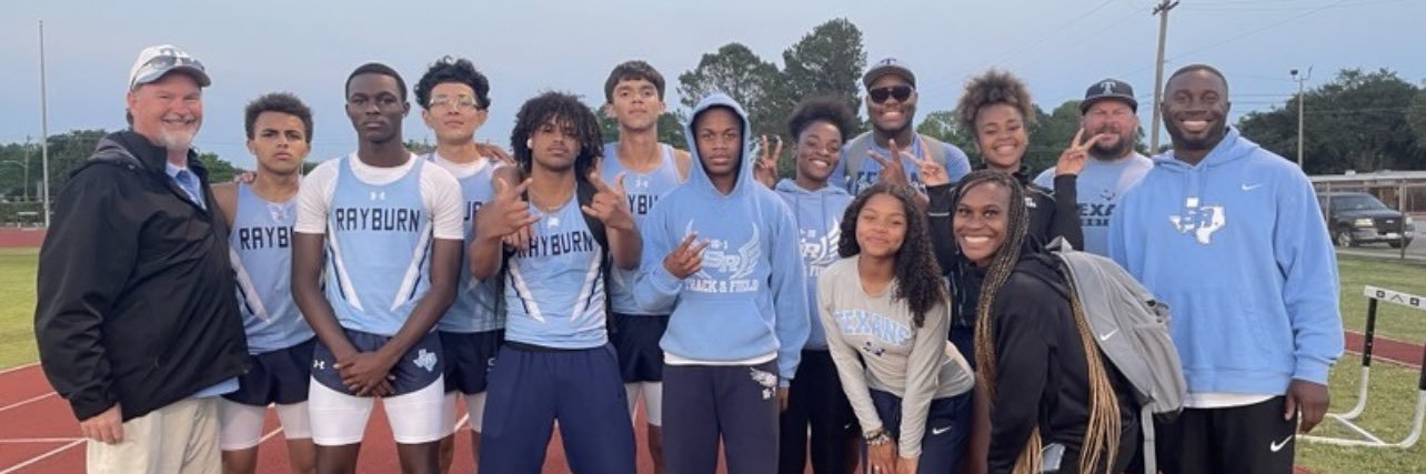 Sam Rayburn Track and Field 🏃🏽‍♀️ banner