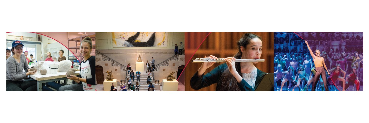 Ball State University College of Fine Arts banner