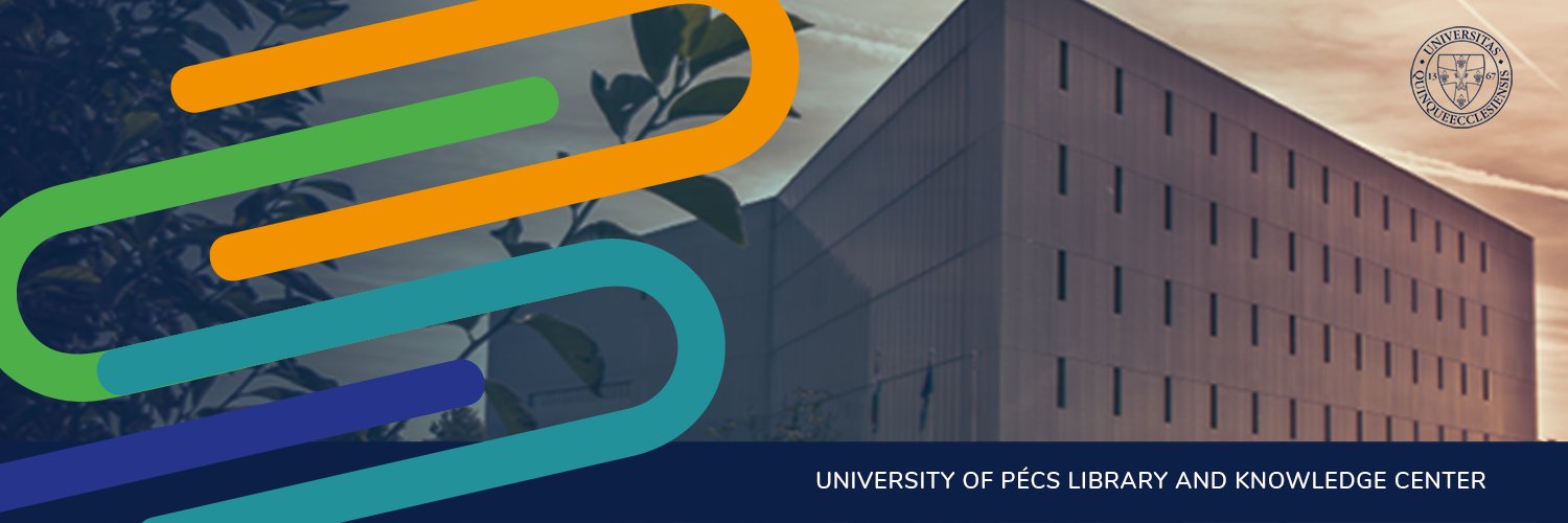 University of Pécs Library and Knowledge Centre banner