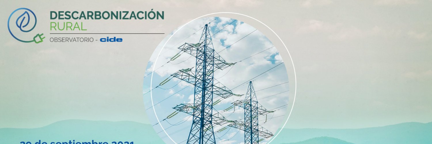 Observatorio Descarbonización Rural CIDE banner