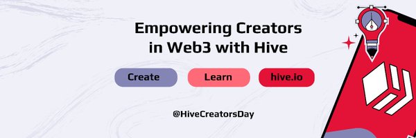hivecreatorsday Profile Banner
