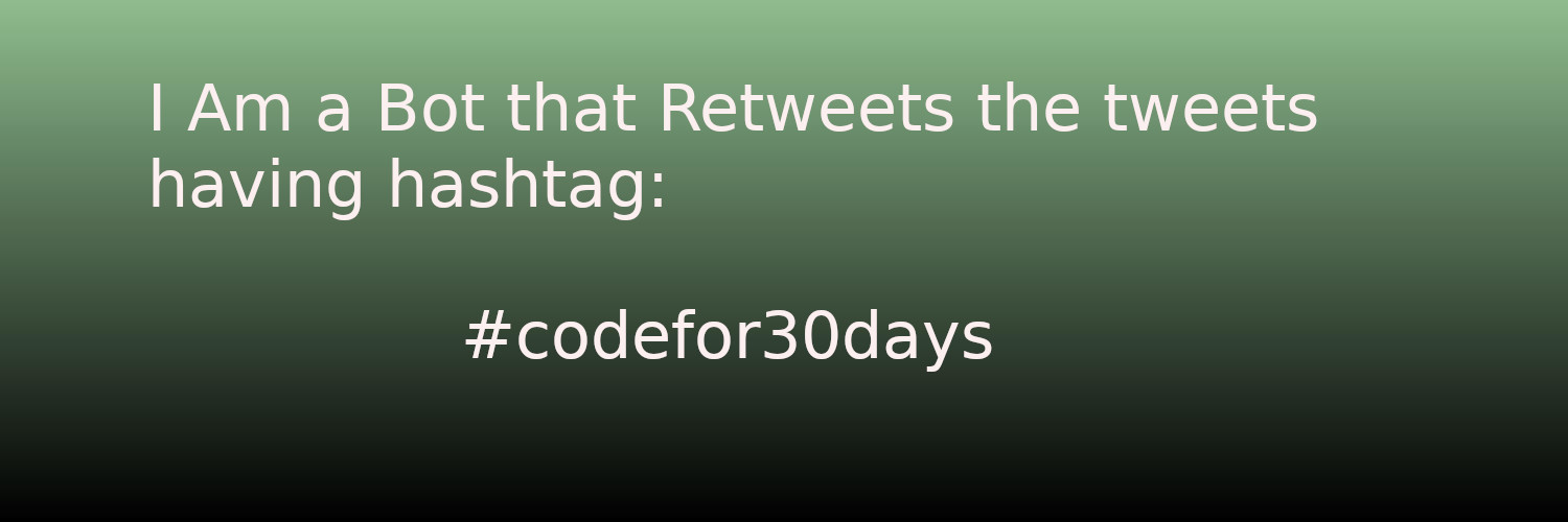 Code for 30 days banner
