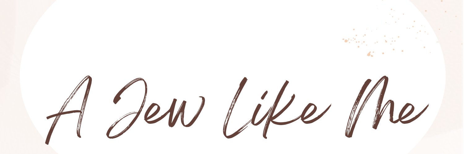 A Jew Like Me banner