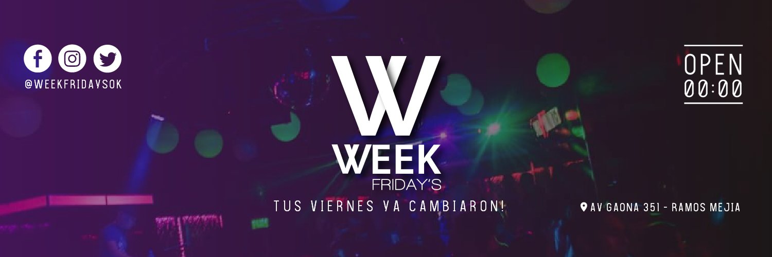 weekfridays's profile banner image