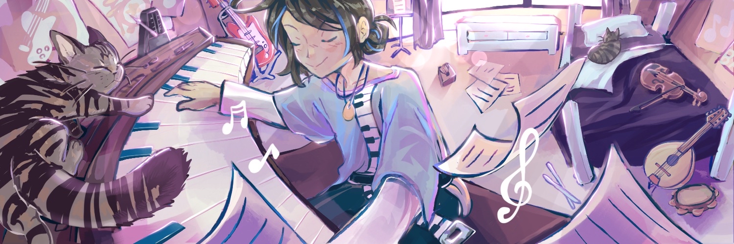 Vieno_m | EN VTUBER 🎵 banner