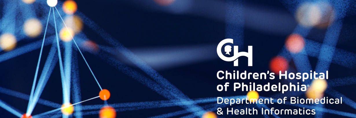 CHOP Department of Biomedical & Health Informatics banner