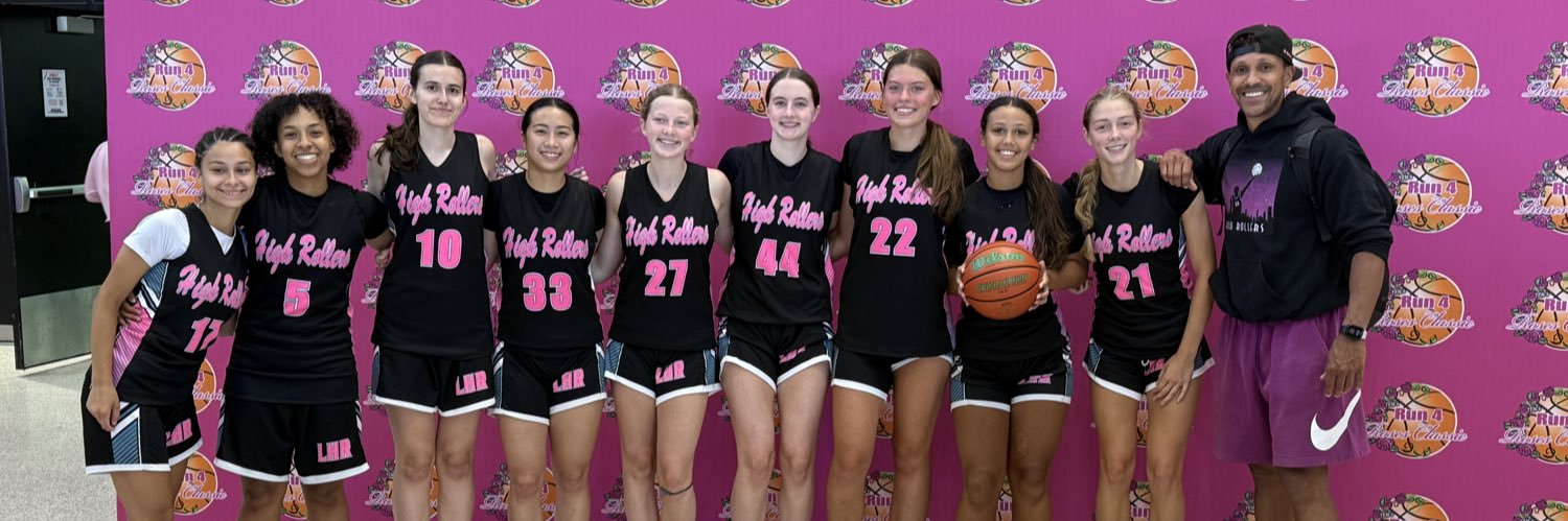 Lady High Rollers Basketball banner