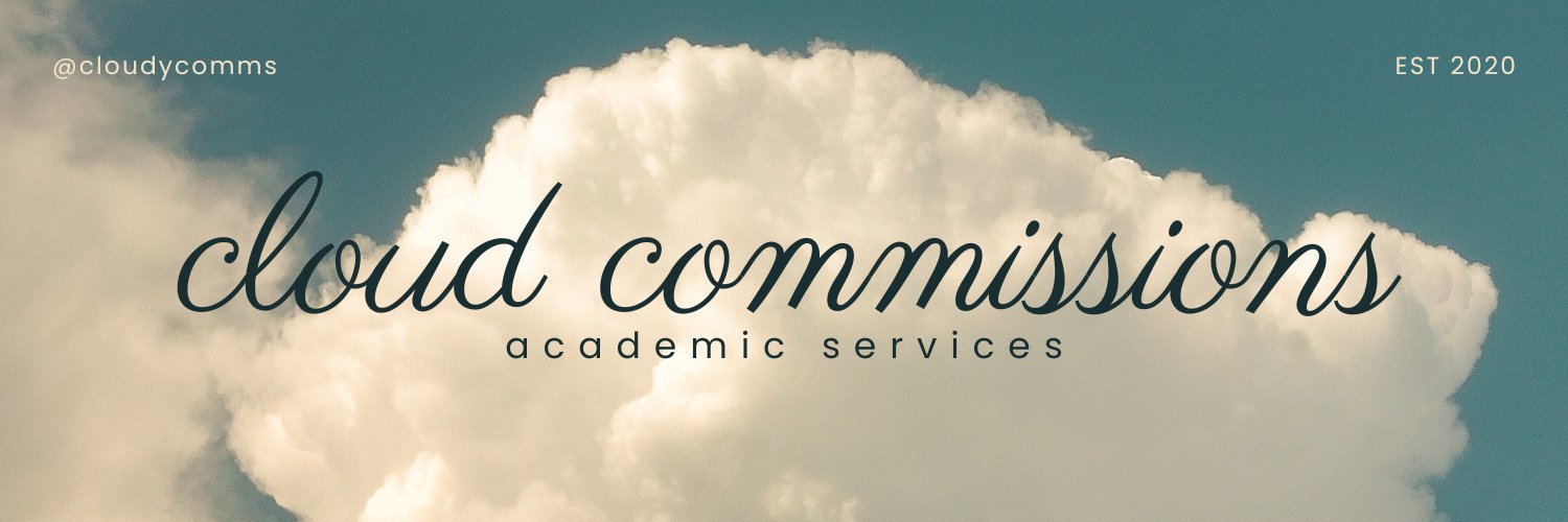 cloud comms ☁️| academic commissions - open! banner