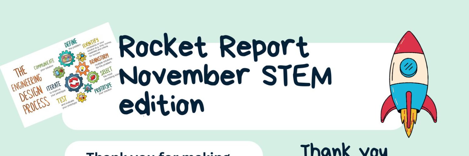 Rocket STEM Report banner