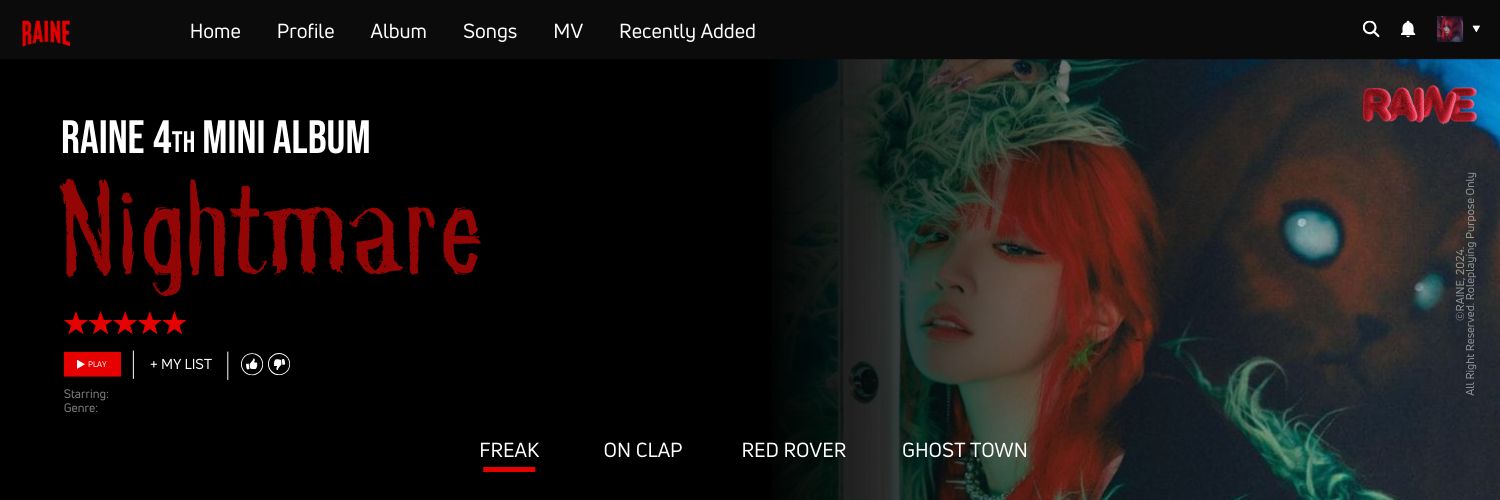 It's Raine Day banner