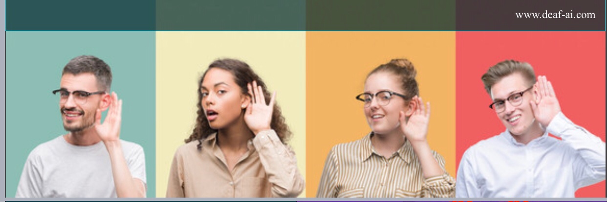 Deaf AI banner