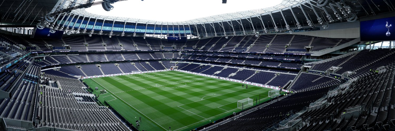 Tottenham Hotspur Stadium's banner