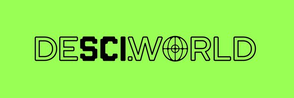DeSciWorld Profile Banner