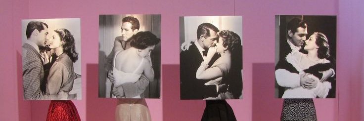 The past time woman's banner